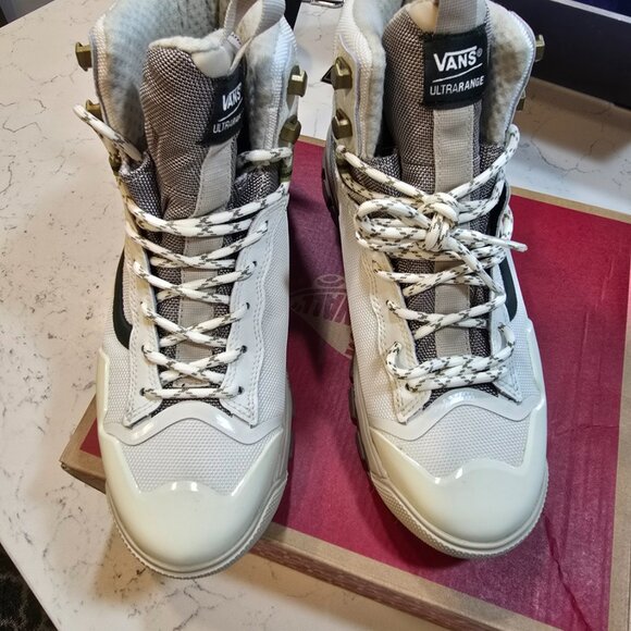 NEW Vans UltraRange EXO Hi GORE-TEX MTE-3 Waterproof Mens Shoe Boot WHITE SZ 8 - Picture 3 of 11